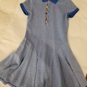 Cotton Blue girls dress